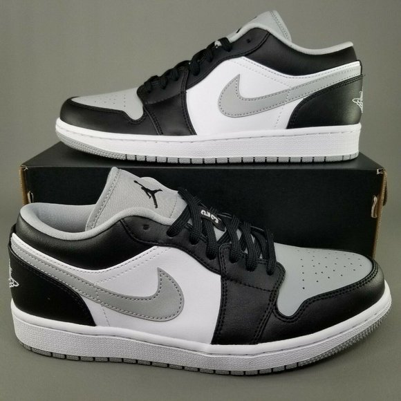 nike air jordan 1 smoke grey low